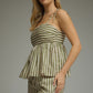 Vernon Striped Sleeveless Top