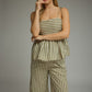 Vernon Striped Sleeveless Top