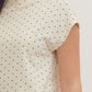 Oregon Polka Dot Cap Sleeve Top