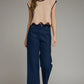 Sunriver Solid Sleeveless Knit Top with Scallop Hem