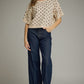 Boutique Polka Dot Knit Sweater