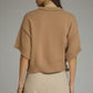 Grace Round Neck Short Sleeve Sweater