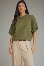 Owen Round Neck Drop Shoulder Sweater