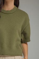 Owen Round Neck Drop Shoulder Sweater