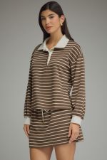 Sutton Stripe Long Sleeve Knit Top