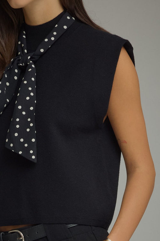 Ellie Solid Cap Sleeve Knit Top