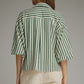 Blaine Striped 3/4 Puff Sleeve
