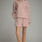 Erin Shorts Stripe Shorts with Pockets and Drawstring