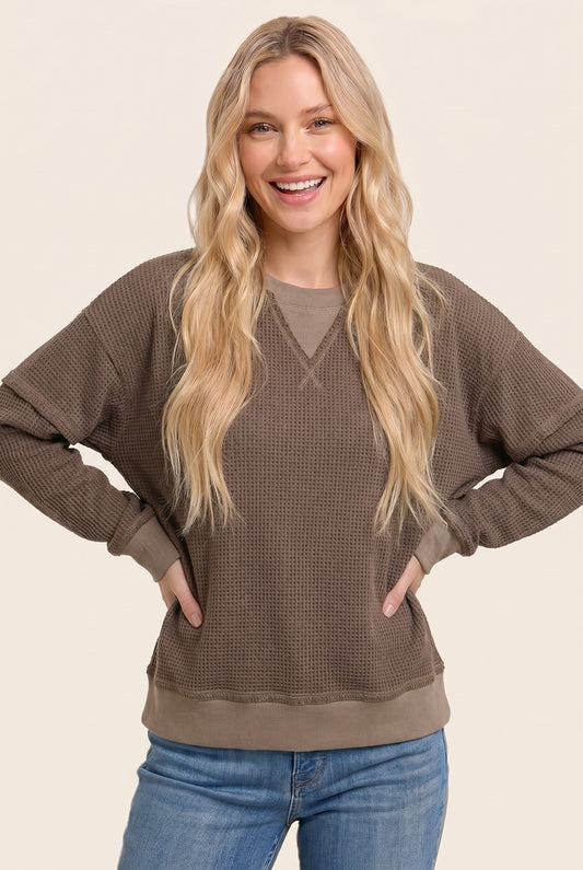Rocky Raw Edge Thermal Long Sleeve