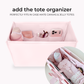 Afternoon Rosé Bow Jelly Tote Bag (Classic) by Case-Mate