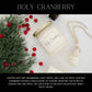 HOLY CRANBERRY | CANDLES