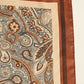 Boho paisley print elegant silk scarf