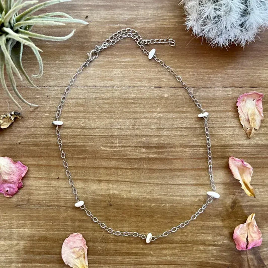 007 American White Buffalo Chain Choker