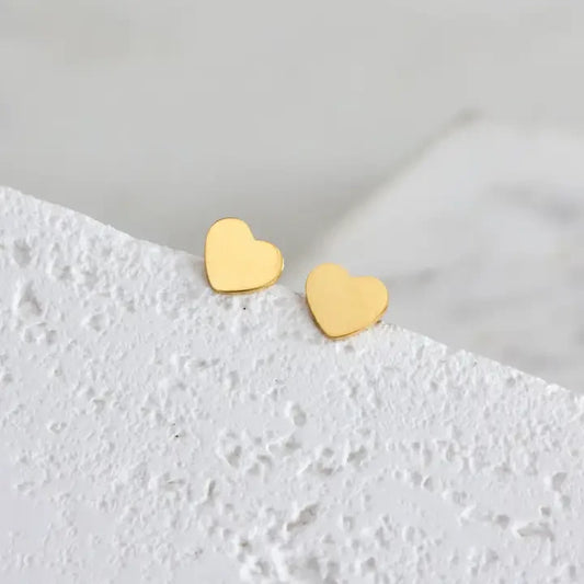 Heart Stud Earring by Mesa Blue