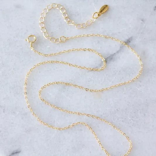 Heart Chain Necklace by Mesa Blue