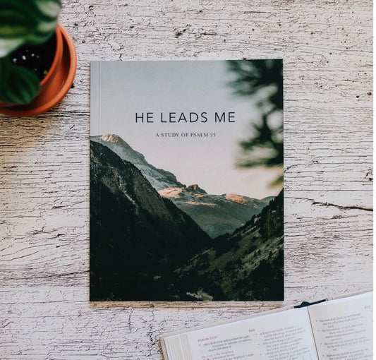 He Leads Me A Study of Psalm 23 - For Men