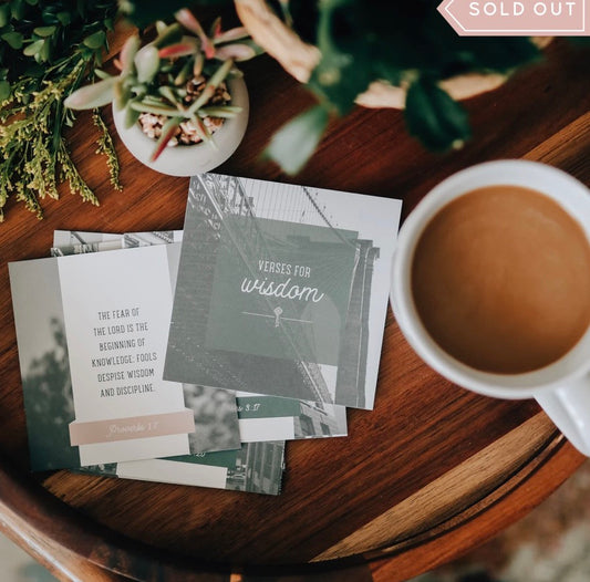 Words of Wisdom Prayer Cards
