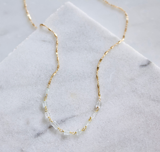 Quartz Chip Necklace