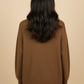 Frankie Long Sleeve Oversized Waffle Sweater