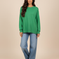 Hannah Ribbed Crew Neckline Sweater