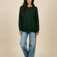 Hannah Ribbed Crew Neckline Sweater
