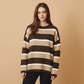 Striped Knit Sweater - Back