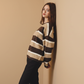 Striped Knit Sweater - Front